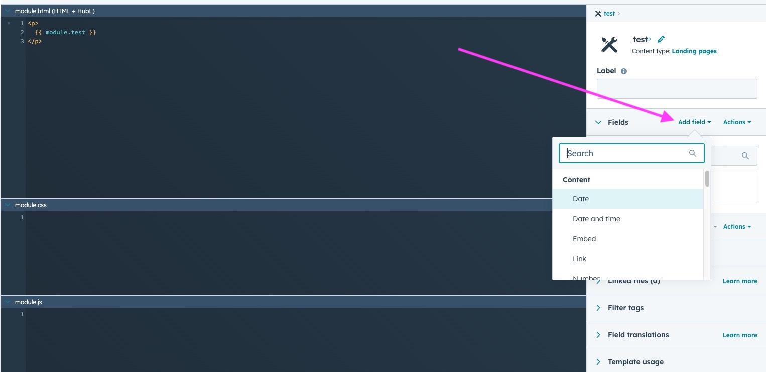 Add field