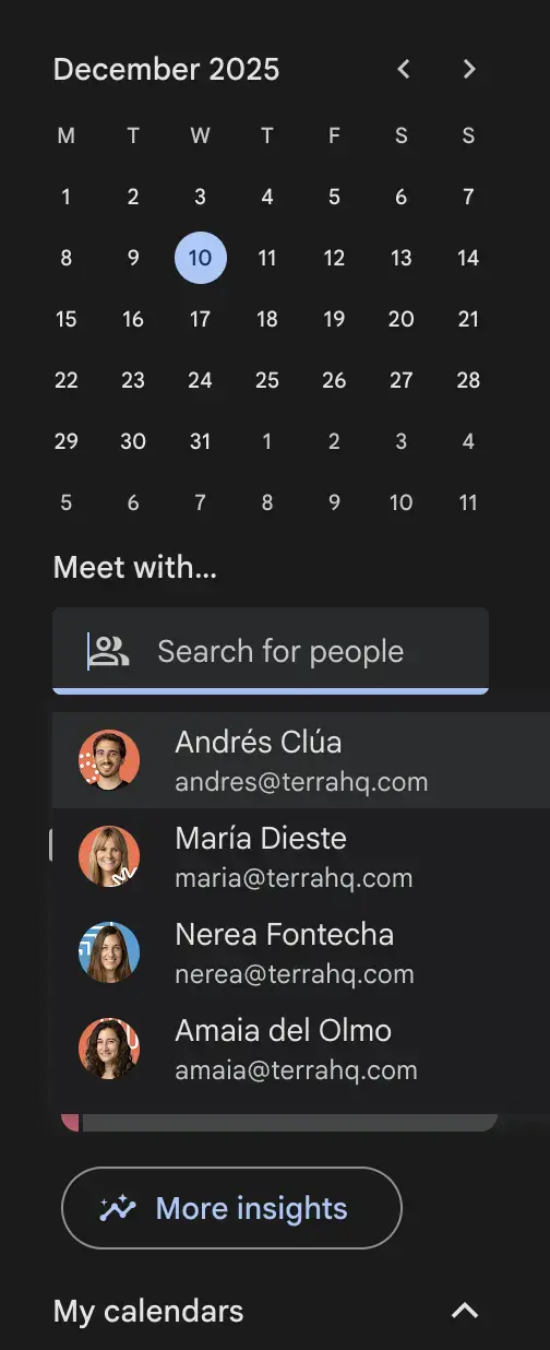 Search for people