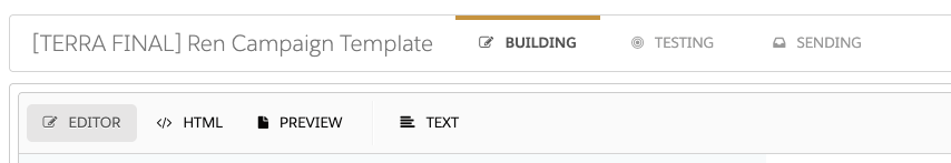 Pardot template editor